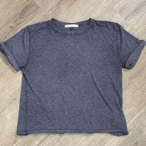 We The Free Heathered Blue Short Sleeve Tee size XS